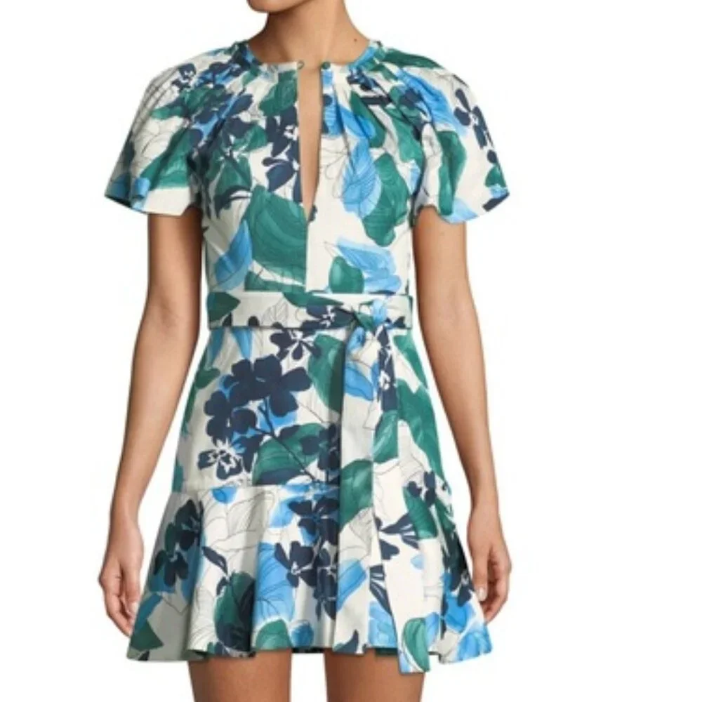 Alexis Floral Mini Dress l - Picture 8 of 8